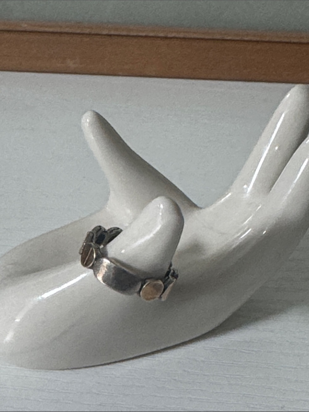 John Hardy 18K Gold Palu Dot Link Ring - Picture 4 of 6